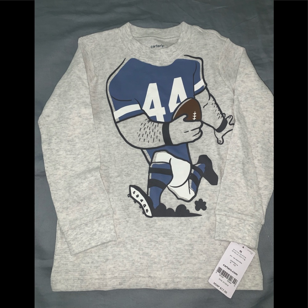 Adorable thermal long sleeve shirt!